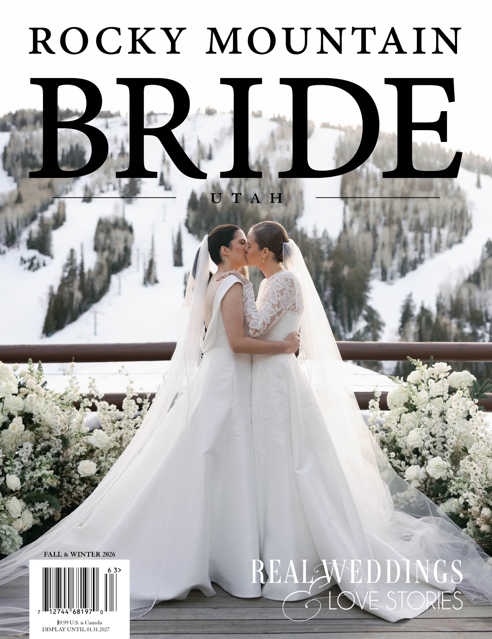 Rocky Mountain Bride Utah Fall/Winter 2026 cover